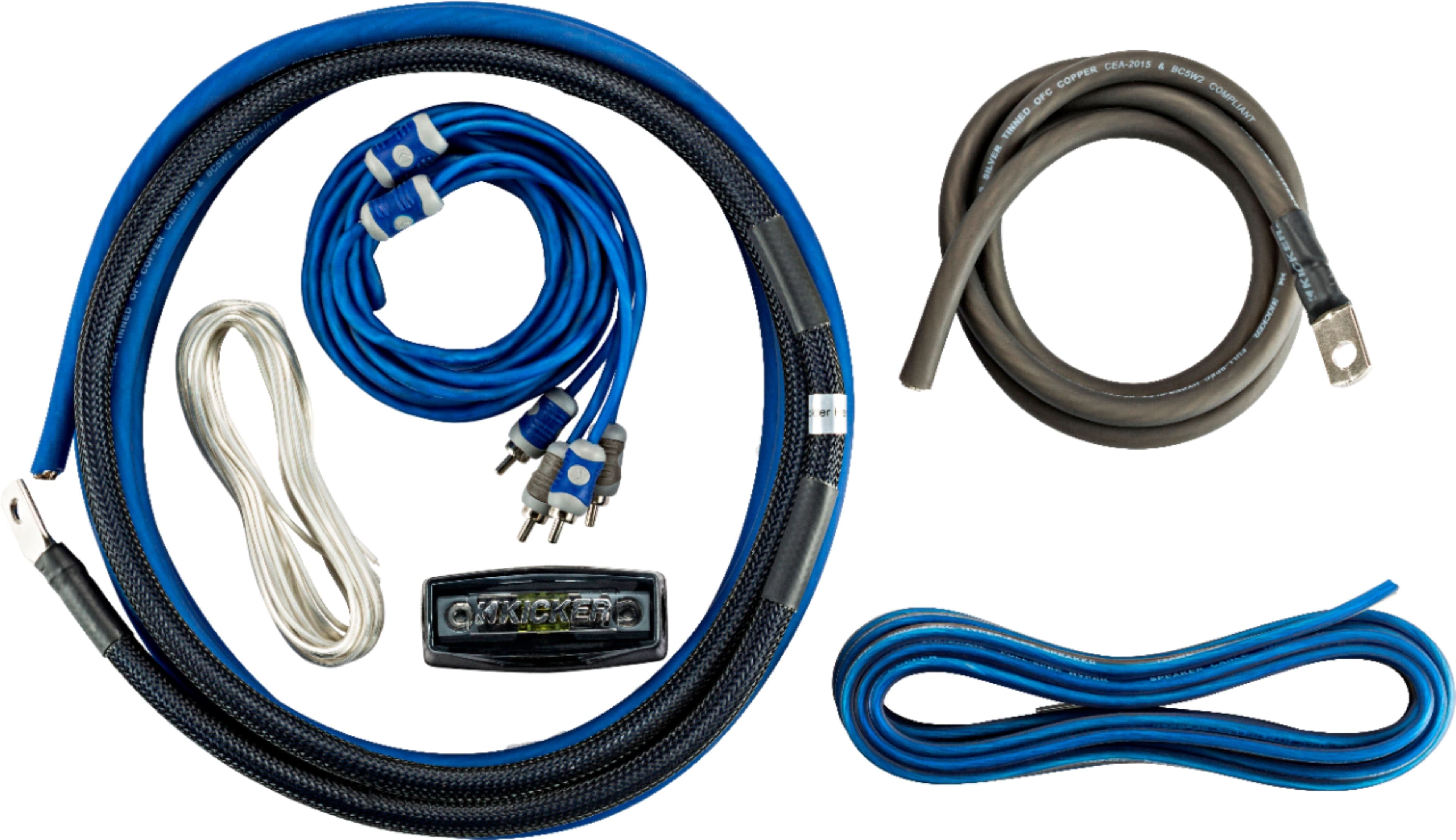 Kicker K-Series Complete 4-AWG Amplifier Connection Kit product image